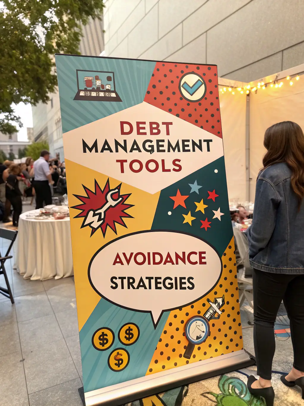 A clear and concise infographic explaining Cloudleap's debt management resource, highlighting strategies for debt consolidation, repayment planning, and interest rate negotiation, used in the Cloudleap Tools section.